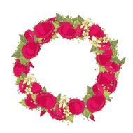 Floral wreath N20