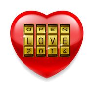 Open Love heart