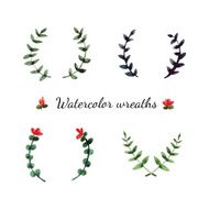 Watercolor floral N15