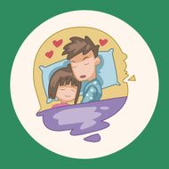 Valentine's day couple theme elements N12
