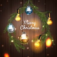 Christmas tree Garland N2