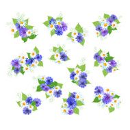 Wildflowers Bouquets Set