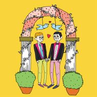 Homosexual wedding ceremony N2