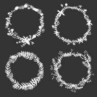 Floral wreath N23