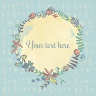 Floral wreath N24