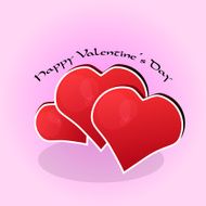 Red valentine heart N2