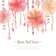 Flower decoration background N9