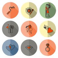 Happy Valentines Day Icons N349