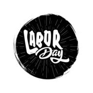 Labor day badges labels for any use N3