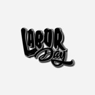 Labor day badges labels for any use N4