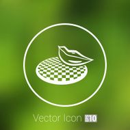 Ruby vector lips white area transparent