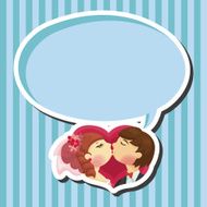 wedding couple theme elements N8