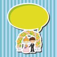 wedding couple theme elements N9