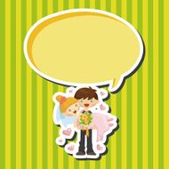 wedding couple theme elements N10