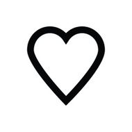 Heart vector icon N2