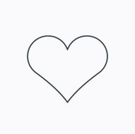 Heart icon Love sign N19