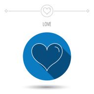 Love heart icon Life sign N27