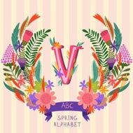 The letter V N2