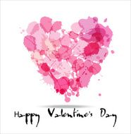 Blots color of hearts N2