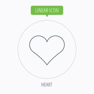Heart icon Love sign N25