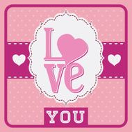 Love card design N9