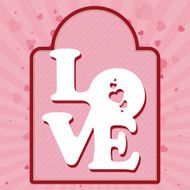Love card design N10