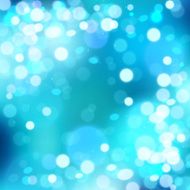 Summer magical background with blurred bokeh lights and place for N3