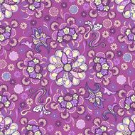 Seamless summer floral background N2