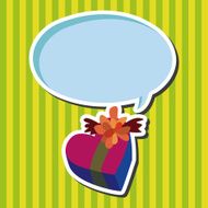 Valentine's day theme presents elements vector N4