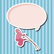 Valentine's Day balloons flat icon elements background eps10 N2