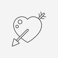 heart line icon N5