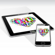 Tablet SmartPhone Digital Love