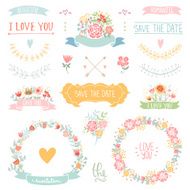 Floral vintage set N6