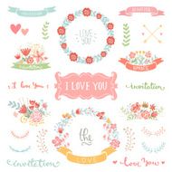 Floral vintage set N7