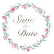 Flower Invitation card N32