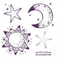 moon stars sun N2