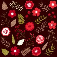 Floral set N7