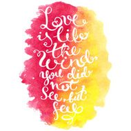 Hand drawn lettering poster N31