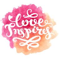 Hand drawn lettering poster N32