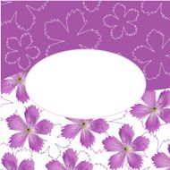 Flower card N13