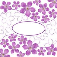 Flower card N14