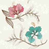 Flower pattern N126