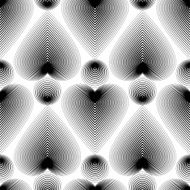 Decorative abstract background with love hearts N2