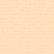 seamless pattern of labels i love you N2