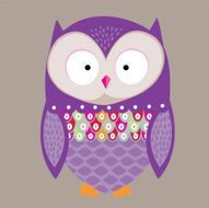 Cute owl vector illustrator