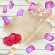 Tulip flowers Petals EPS 10
