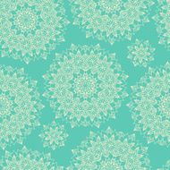 Seamless background with hand-drawn floral pattern N7