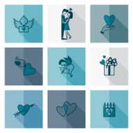 Happy Valentines Day Icons N358