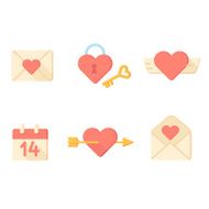 Happy valentines day cards Vector N2