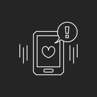 love message line icon N2